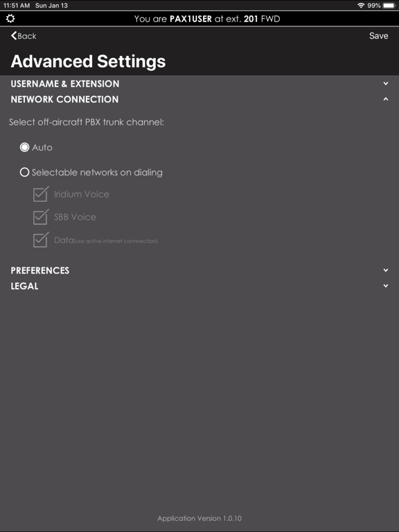 Bombardier Cabin Call iPad screenshot