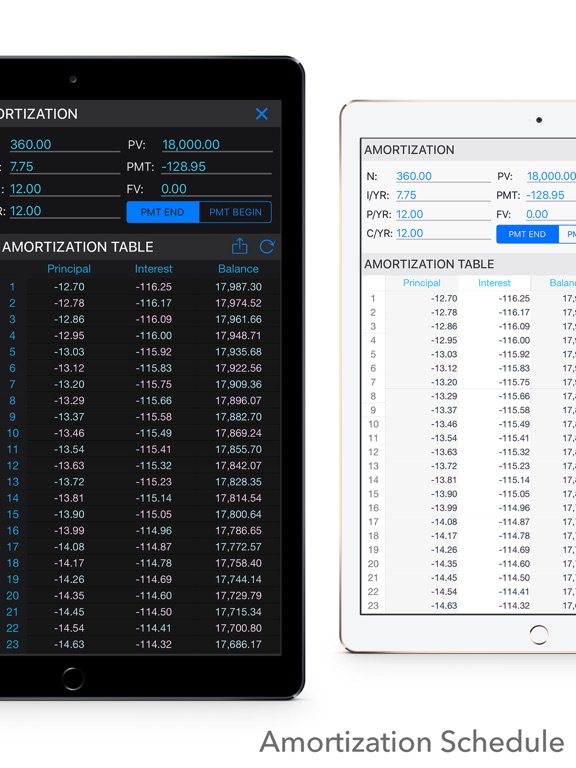 10bII Financial Calculator PRO iPad screenshot 4 - Finance app