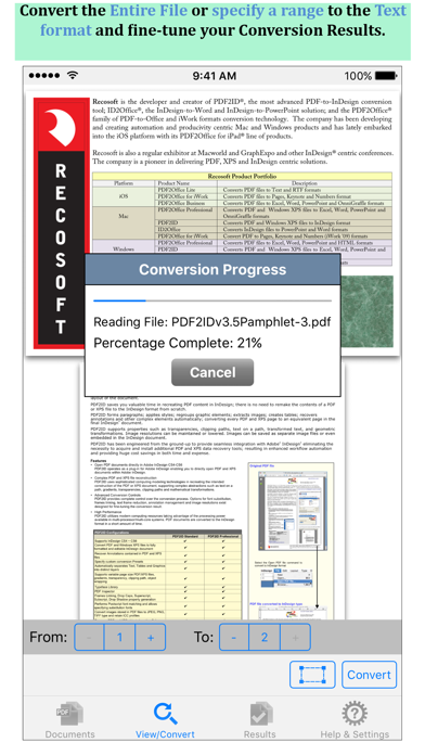 PDF to Text by PDF2Office screenshot 3