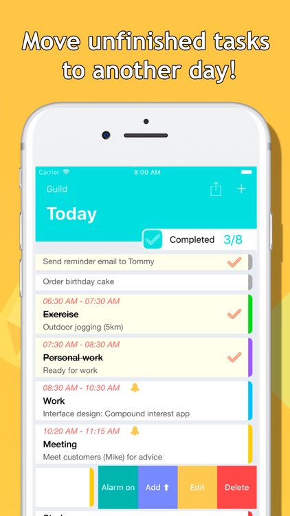 Now! Task list, to do reminder