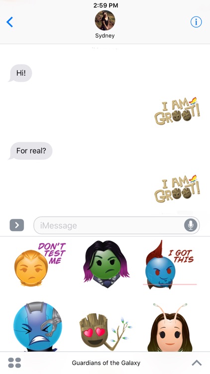 Marvel’s Guardians Stickers