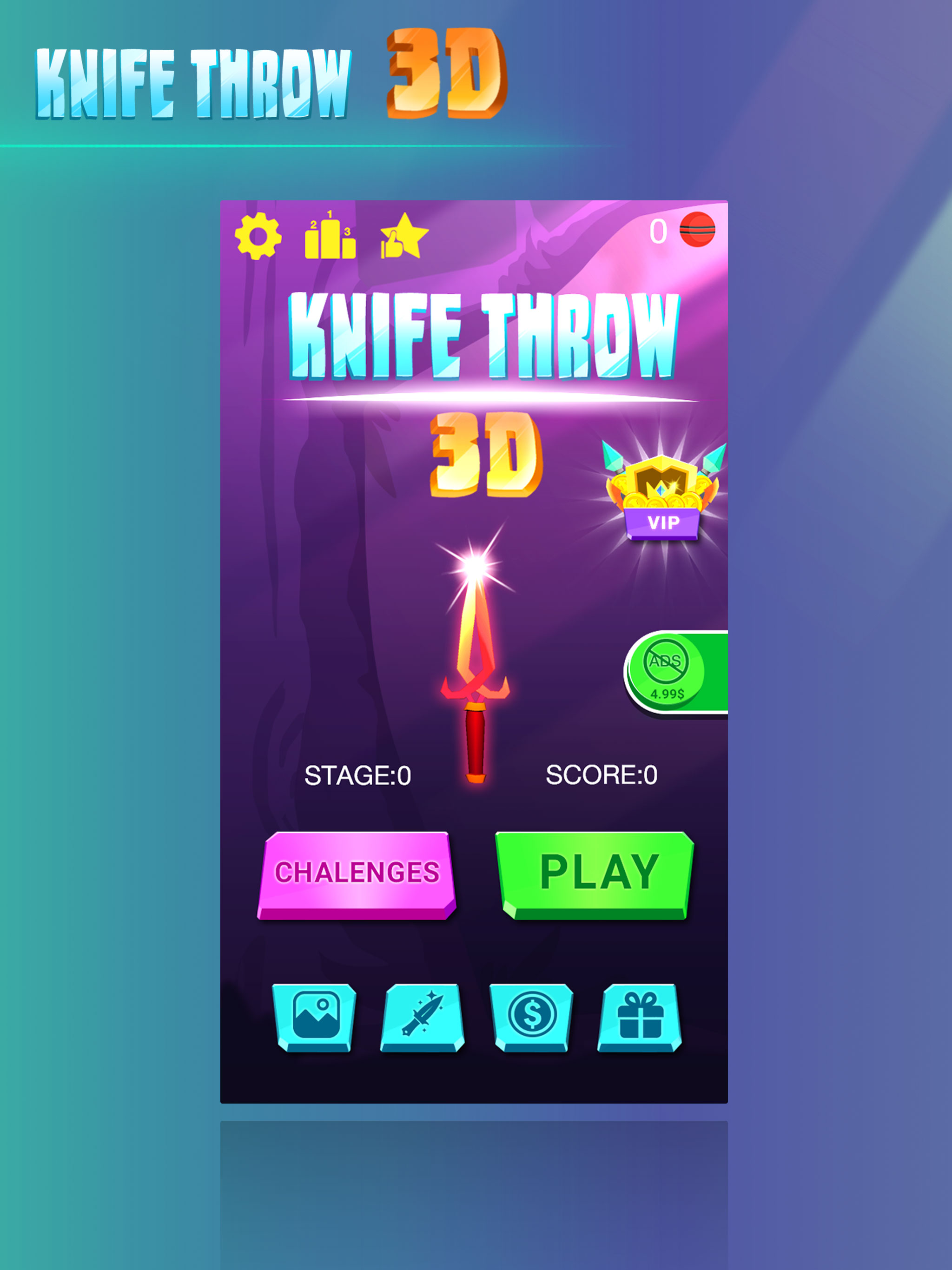 Knife Throw 3D screenshot 9
