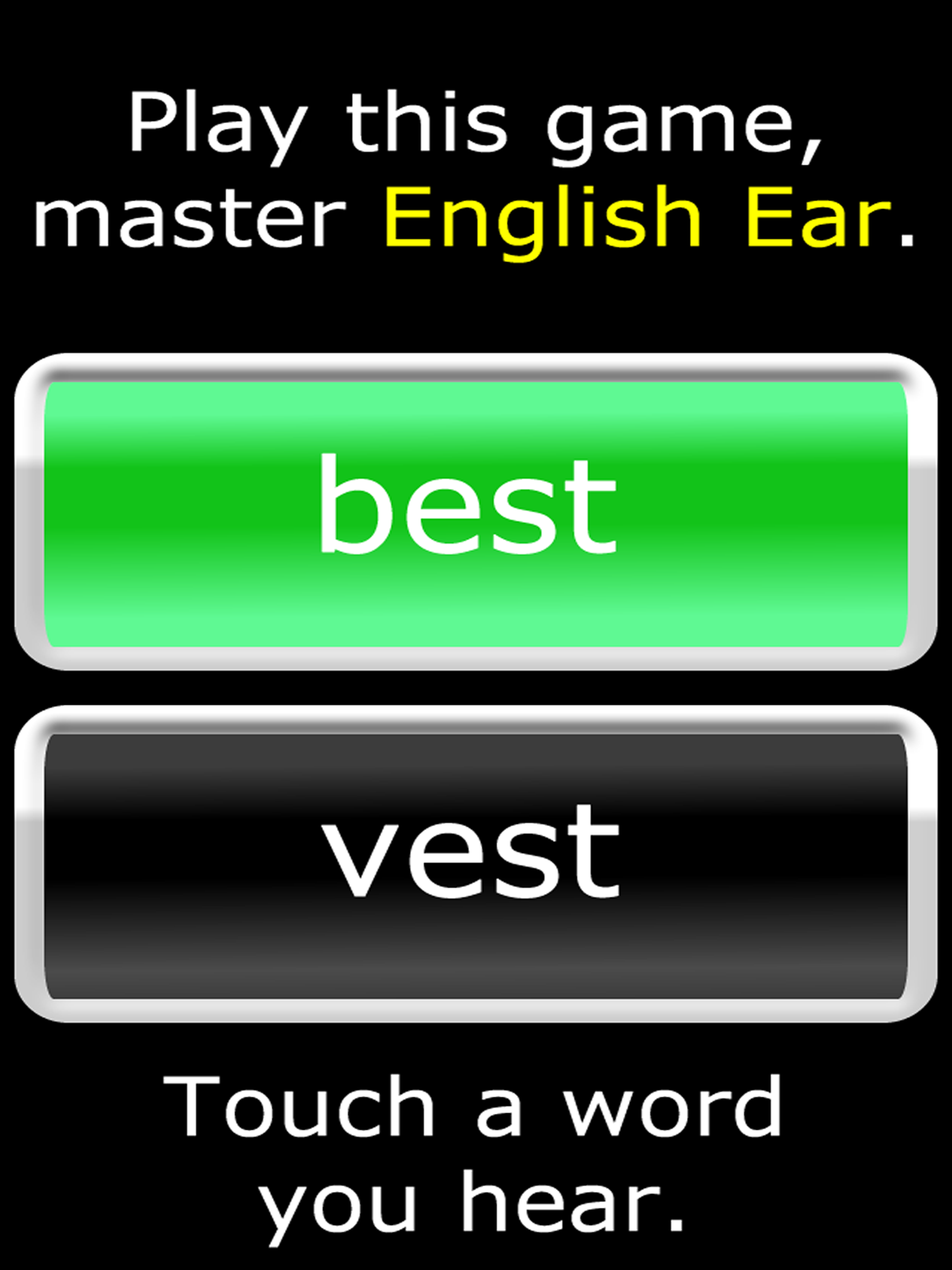 English Ear Game 2