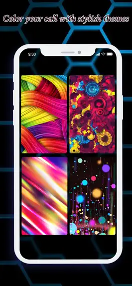 Game screenshot Colorful Call Flash Themes apk