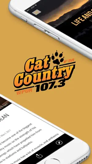 Cat Country 107.3 WPUR screenshot 2