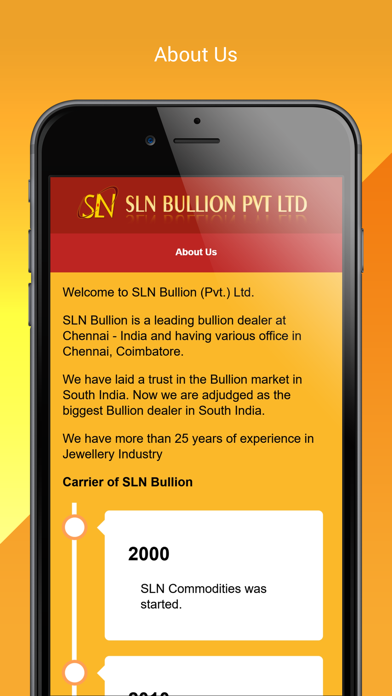 SLN BULLION - CHENNAI Screenshot
