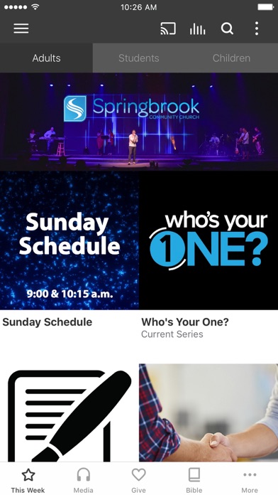 How to cancel & delete Springbrook Community Church from iphone & ipad 1