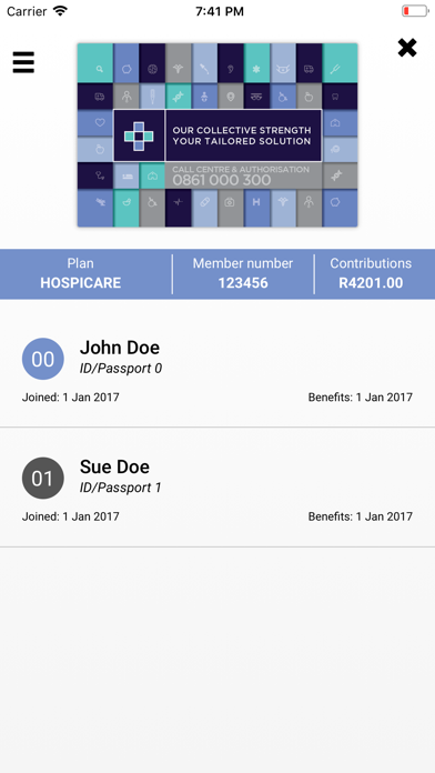 MOTO Healthcare Screenshot