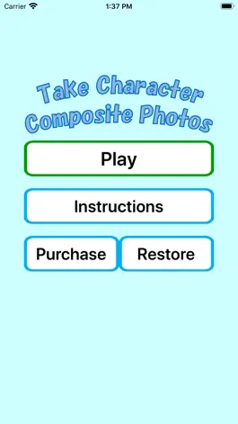 Game screenshot TakeCharacterCompositePhotos mod apk