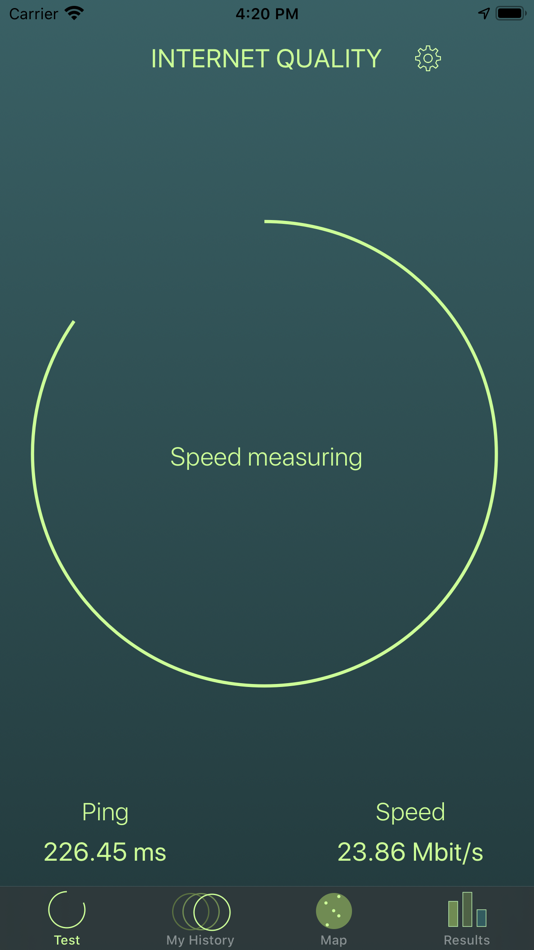 #1. Internet Quality (iOS) By: Rastislav Cervenak