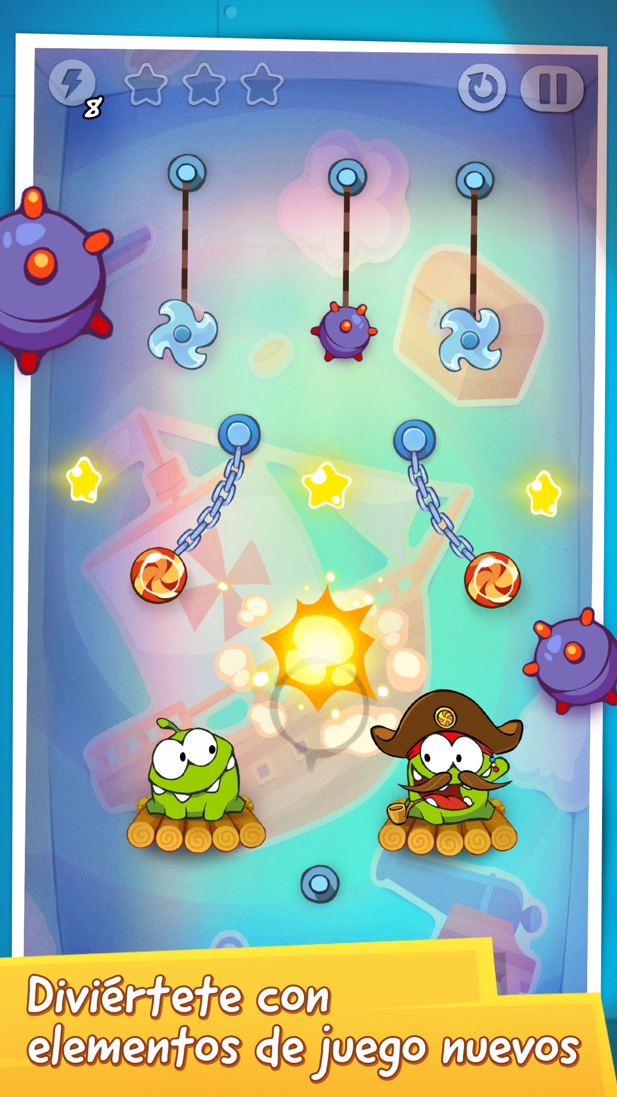 Screenshot 3 of Cut the Rope: Time Travel GOLD