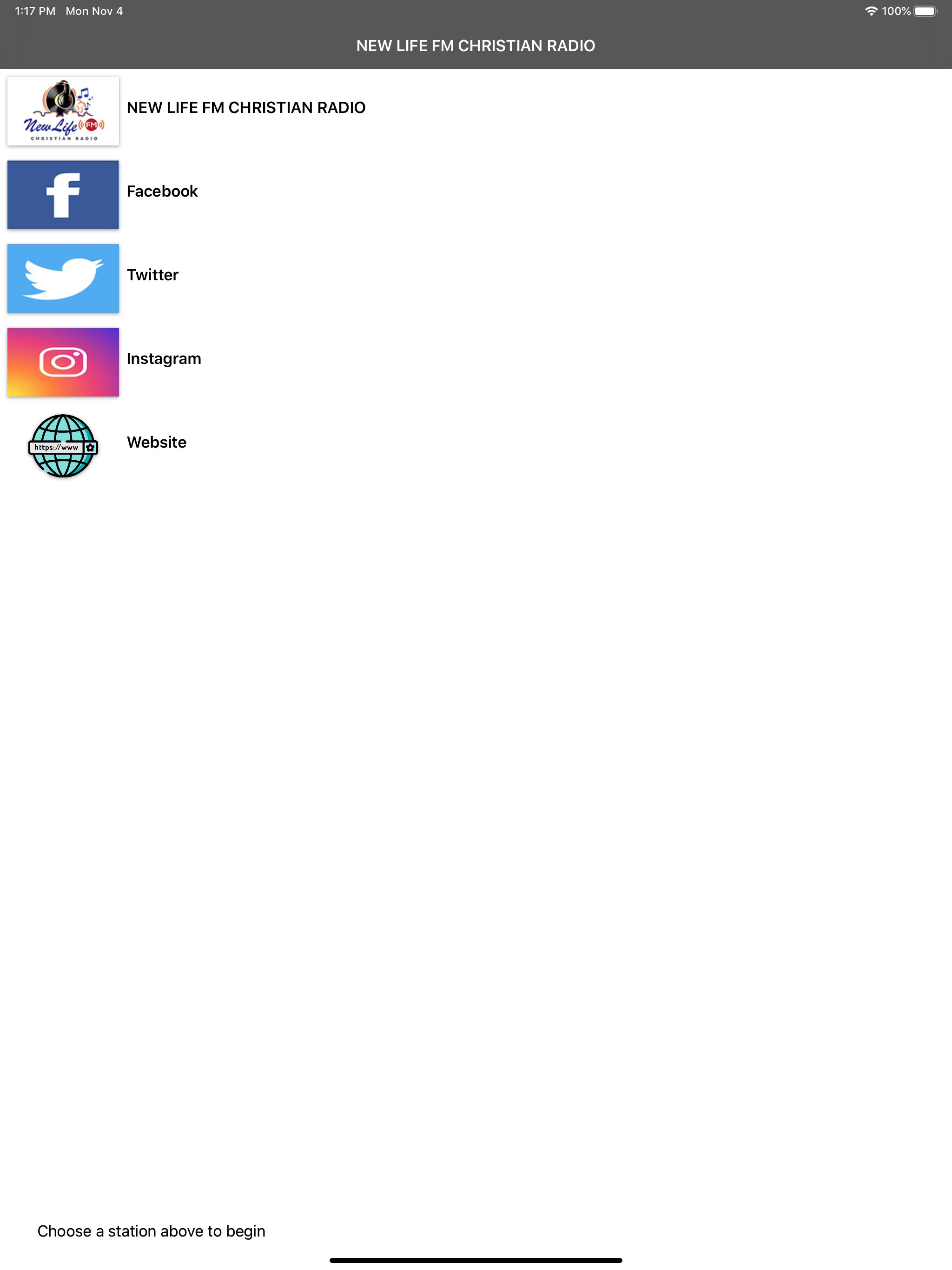 NEW LIFE FM CHRISTIAN RADIO screenshot 5