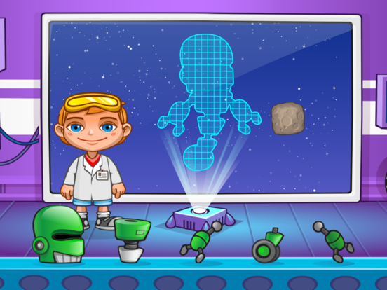Jack in Space. Preschool learn iPad screenshot 5 - Education app