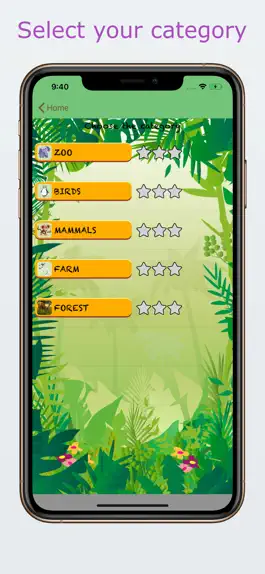 Game screenshot Animals and sounds quiz hack