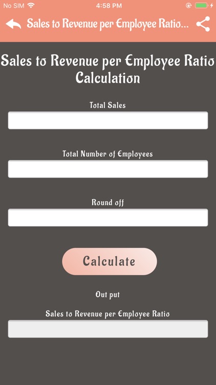 Calc For Financial Ratio screenshot-4