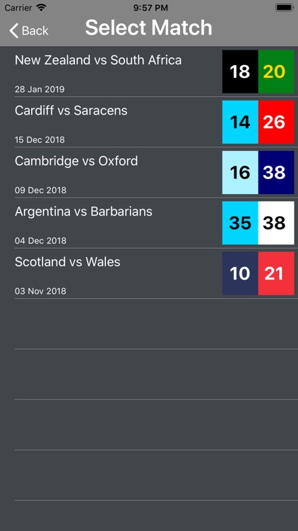 Breakdown: Rugby Stats screenshot-7