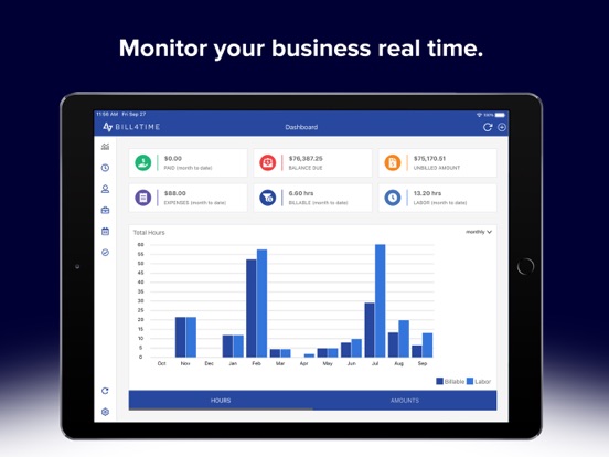 Bill4Time iPad screenshot 7 - Business app