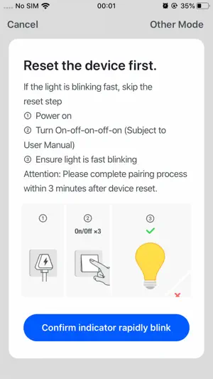 Panasonic SmartWiFi screenshot 3