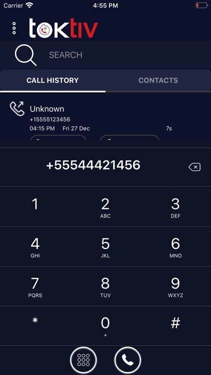 Toktiv – Twilio Calls and SMS
