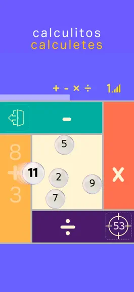 Game screenshot calculets: Math game puzzle apk