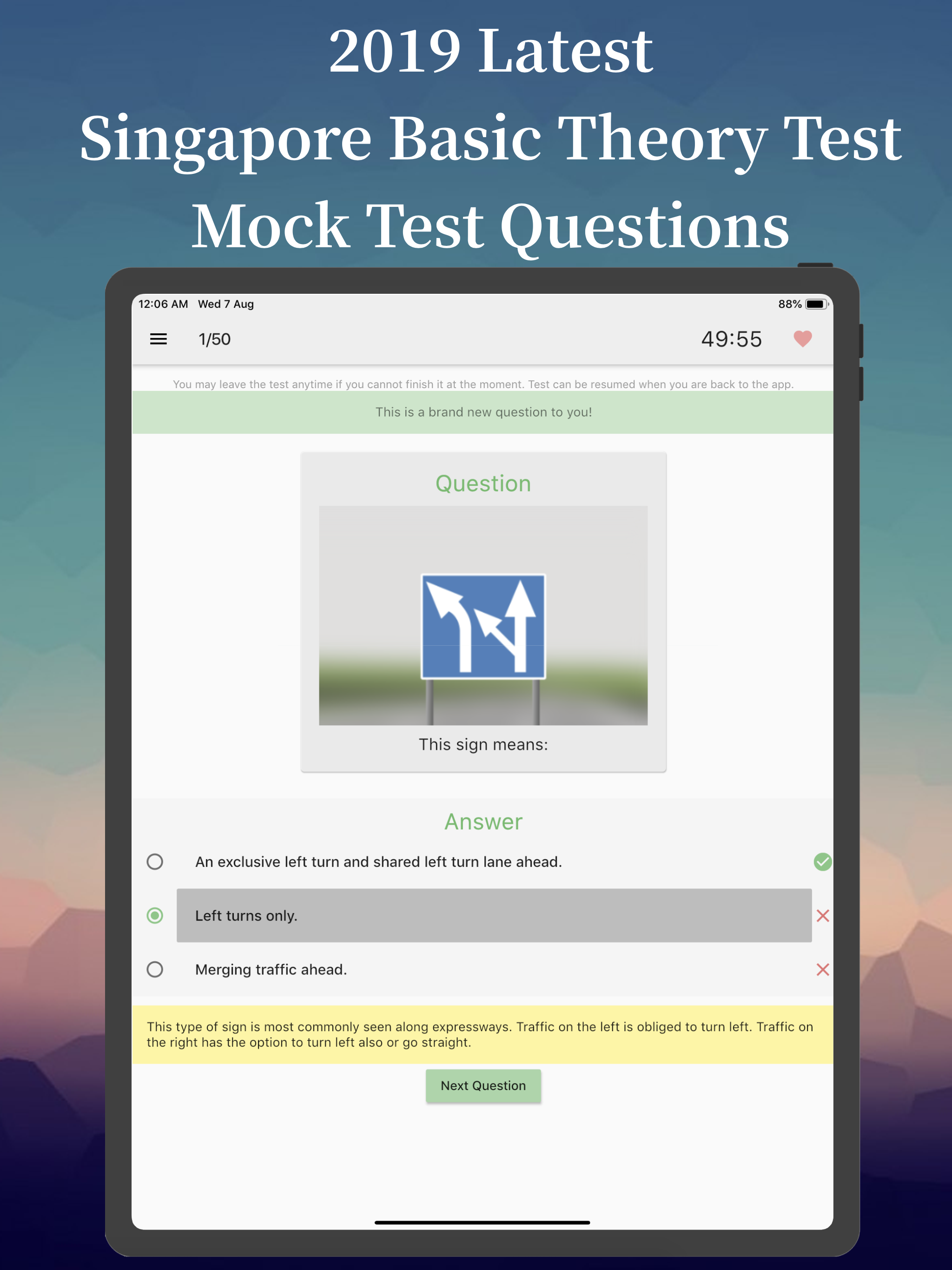 Pass BTT -SG Basic Theory Test
