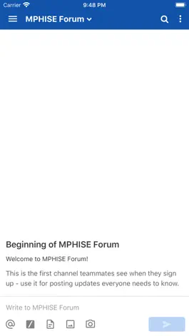 Game screenshot MPHISE Chat apk