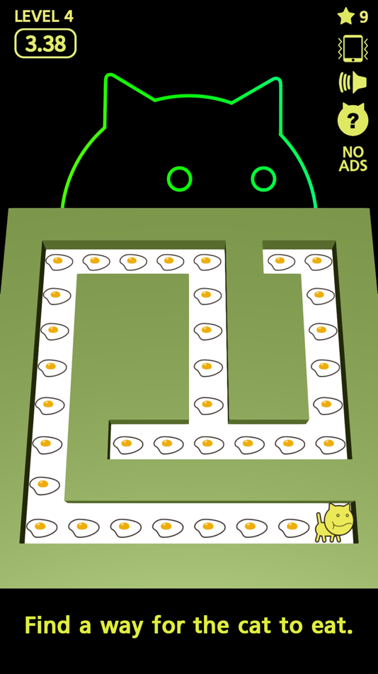 #1. MAZE CAT - Cat’s eating show (iOS) 由: NO ANSWER STUDIO