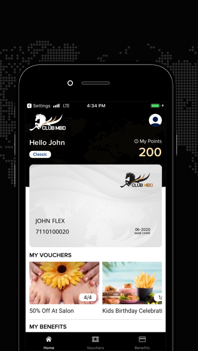 Screenshot #1 pour Club MBD Loyalty Programme