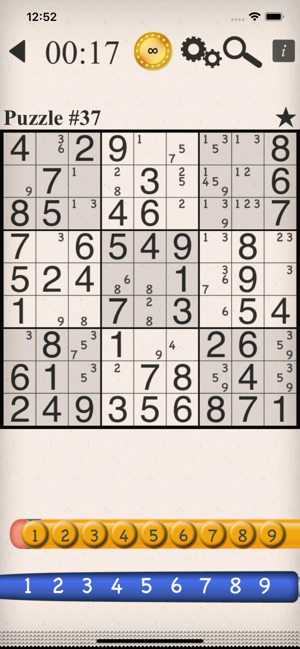 Eric's Sudoku –Classic Puzzles Screenshot