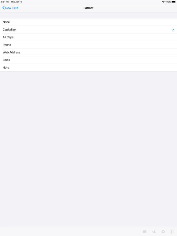 BetterLists iPad screenshot 5 - Productivity app