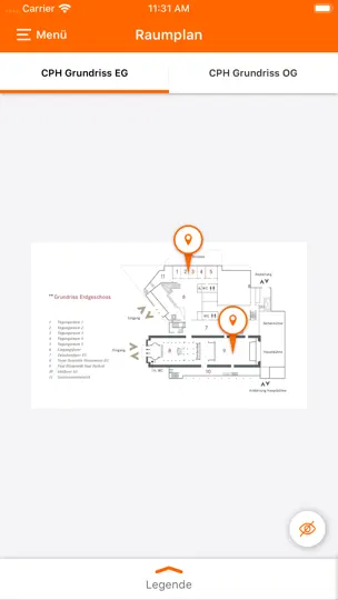 Screenshot von ING Events auf dem iPhone 3