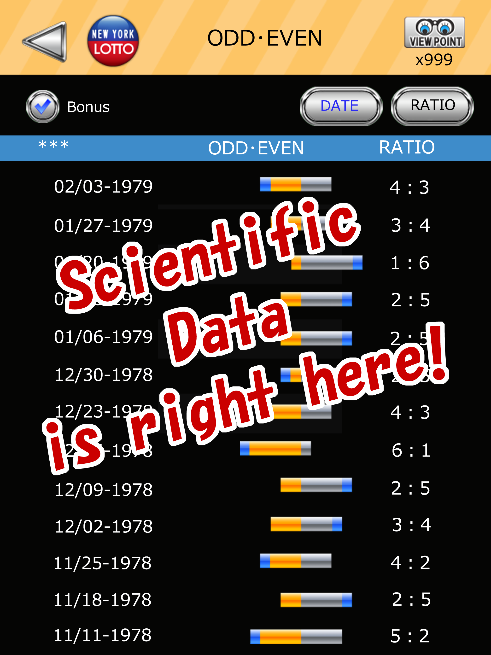 NY LOTTO SCIENTIFIC FORECAST