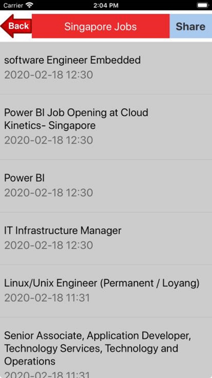 iPhone screenshot