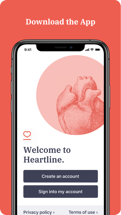 Heartline Study Screenshot