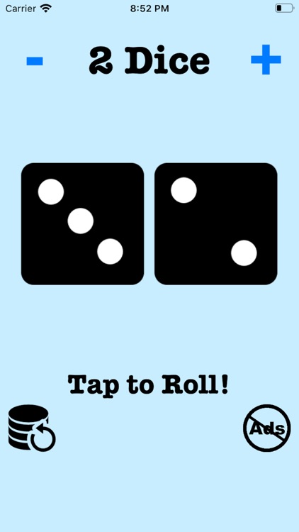 Dice Roll - App by Vicki Partridge