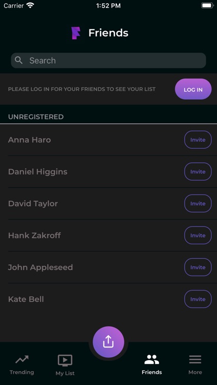 Favey: Share Movies & TV Shows