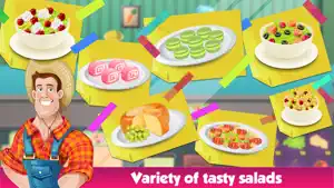 Salad Bar Manager Frenzy screenshot #3 for iPhone