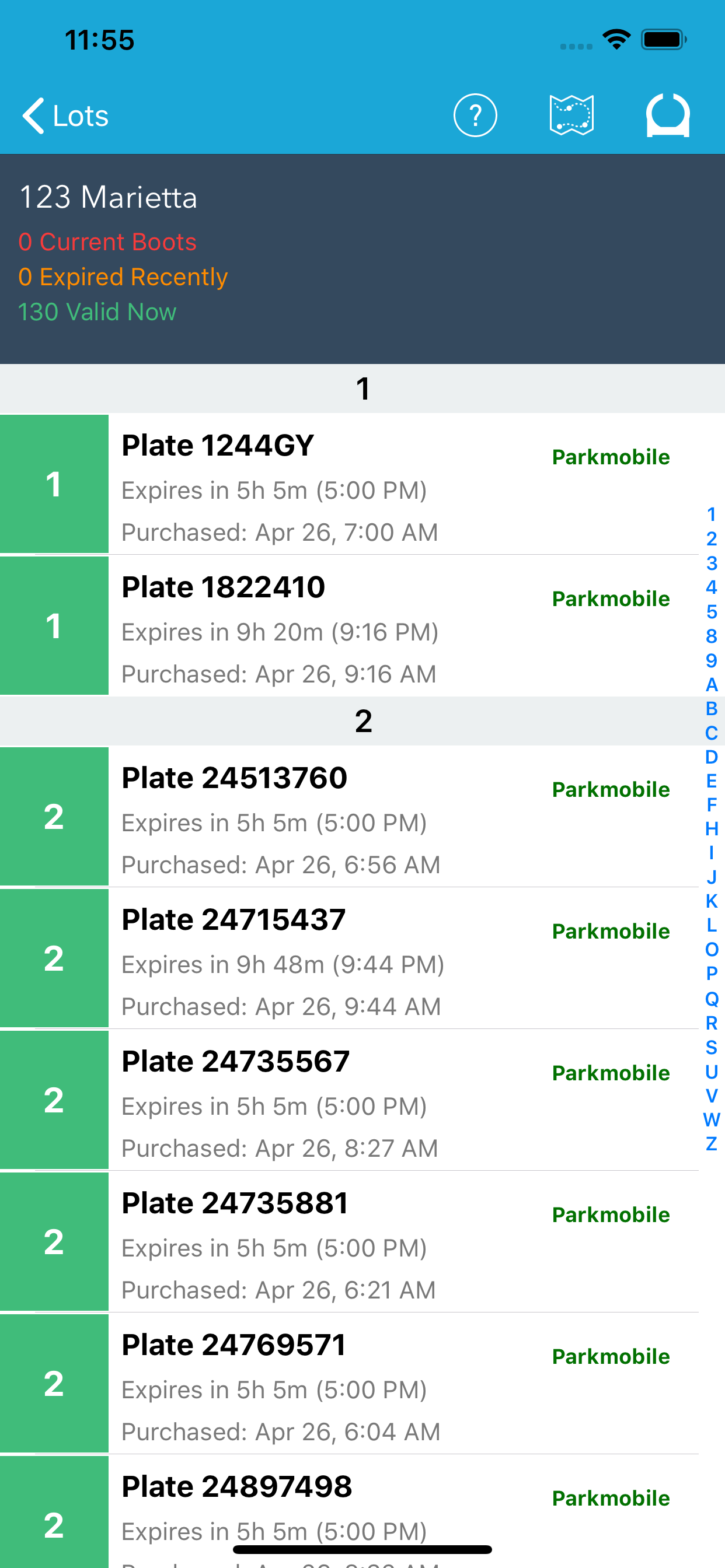 Spotwise Directed Enforcement
