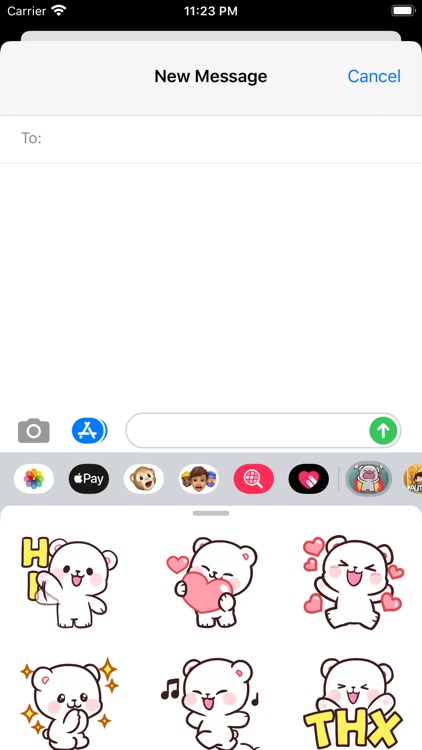 New Adorable Milk Daily Sticke