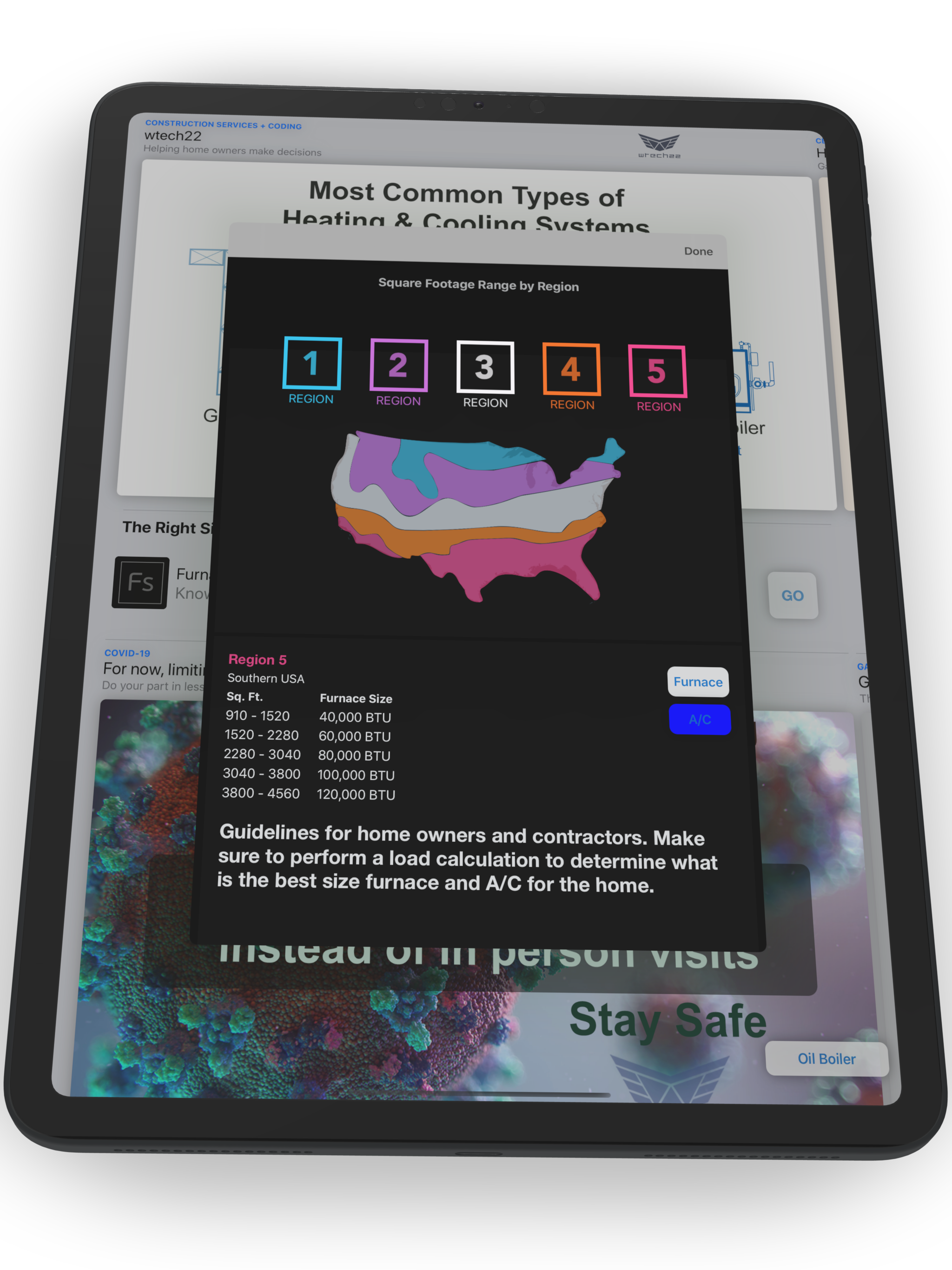 wtech22 Home App screenshot 5