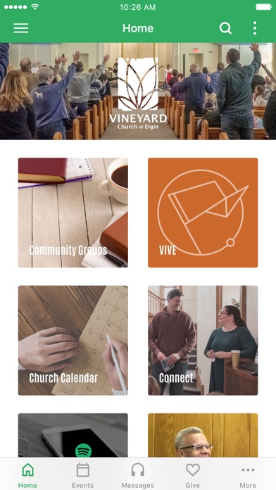 Vineyard Church of Elgin Screenshot