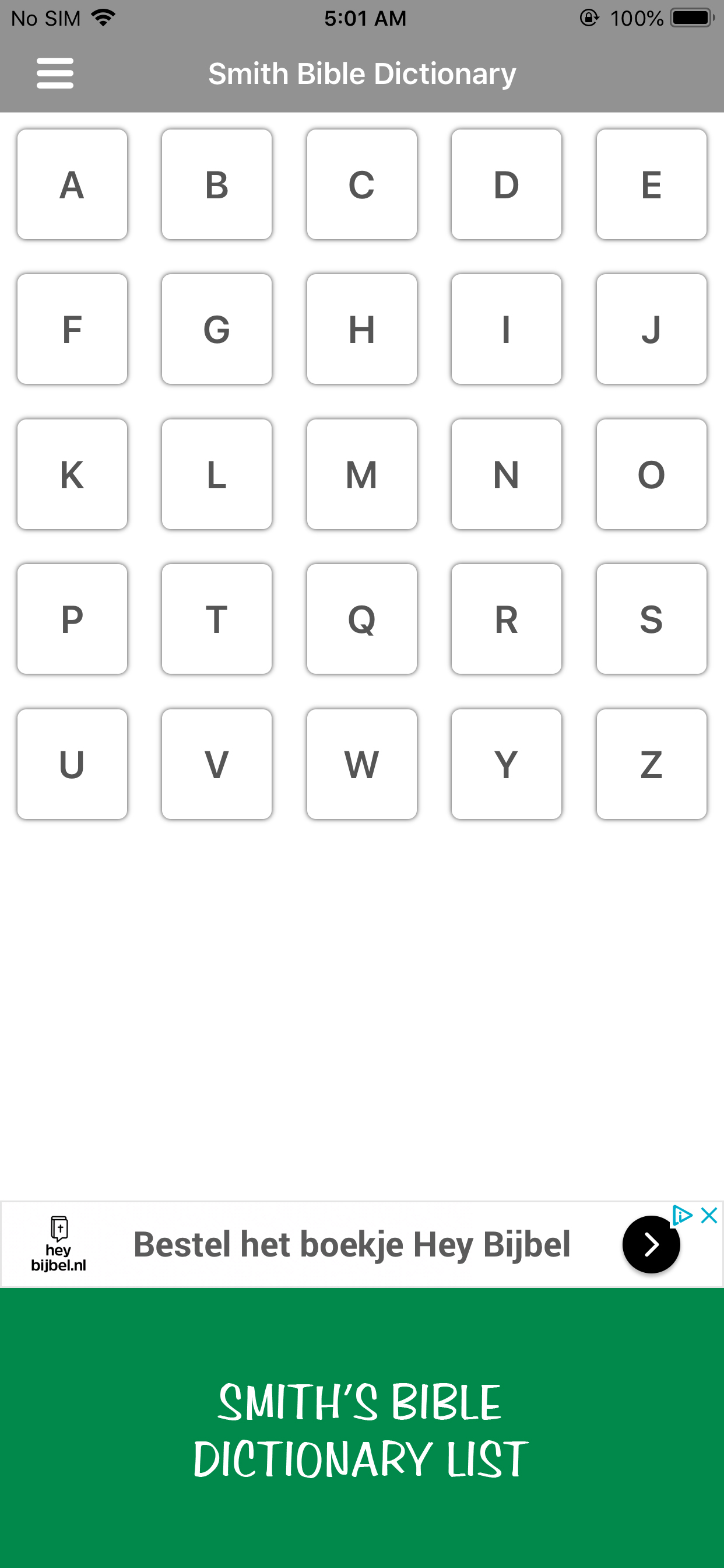 Smiths Bible Dictionary