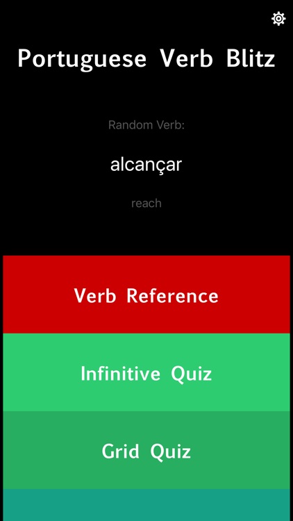 Portuguese Verb Blitz