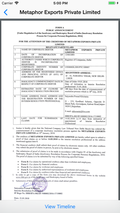LegalAstra NCL - NCLT/NCLAT Screenshot