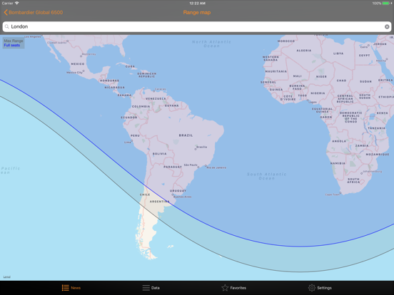 AirDB Business Aviation Data iPad screenshot 5 - Travel app
