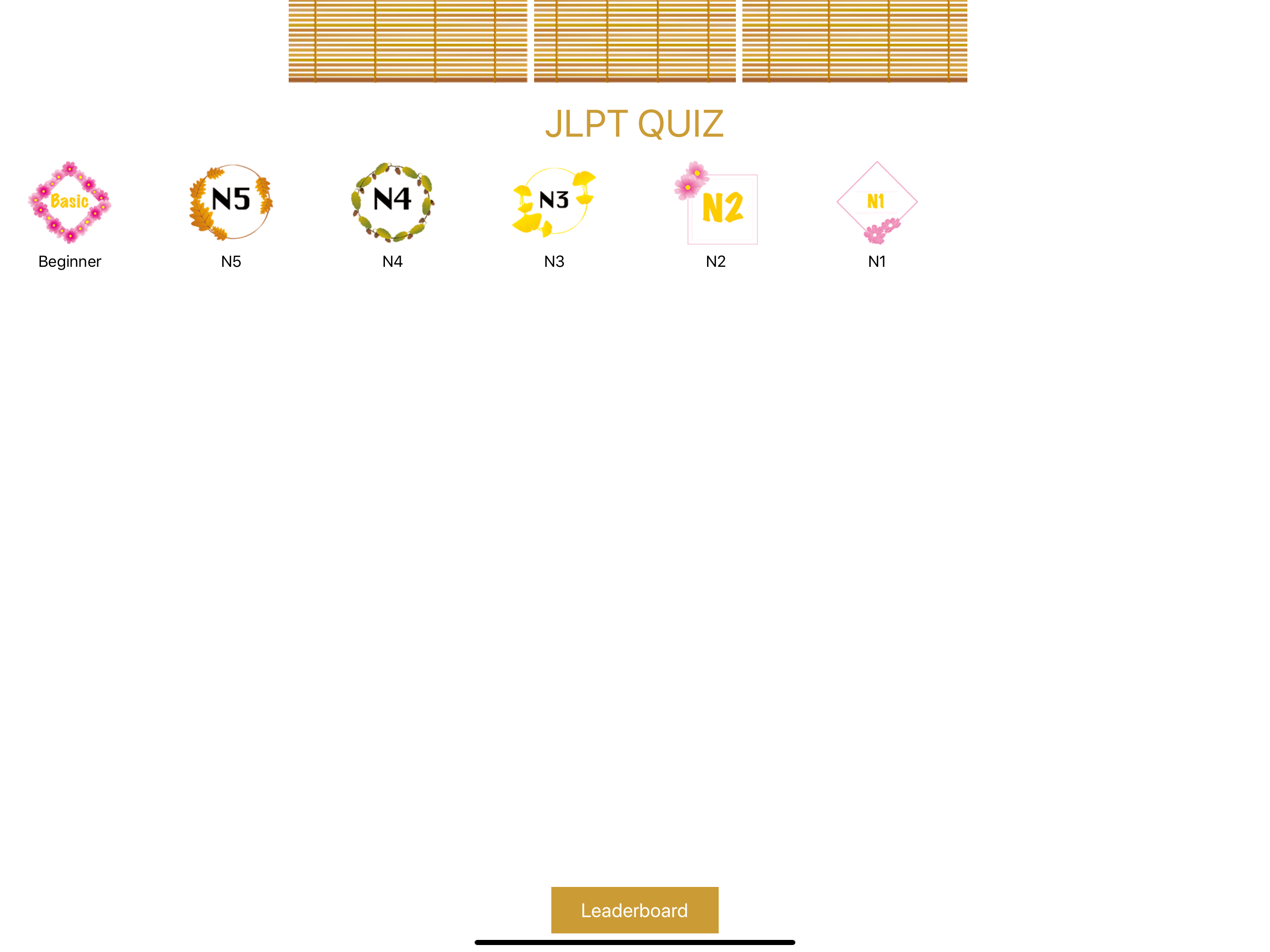 JLPT Quiz - Easy to try JLPT