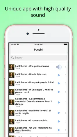 Game screenshot The Best of Puccini Music App hack