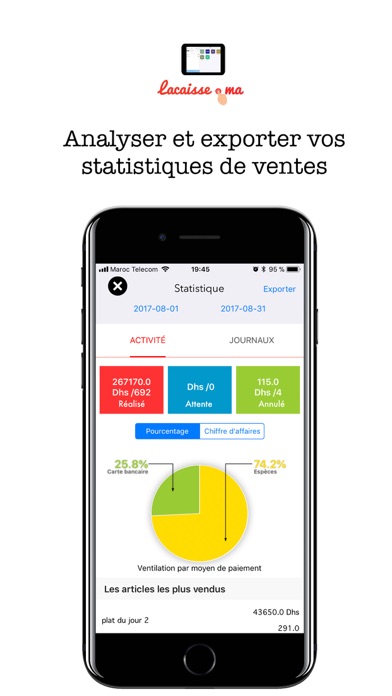 How to cancel & delete Lacaisse.ma - Analyse ventes from iphone & ipad 2