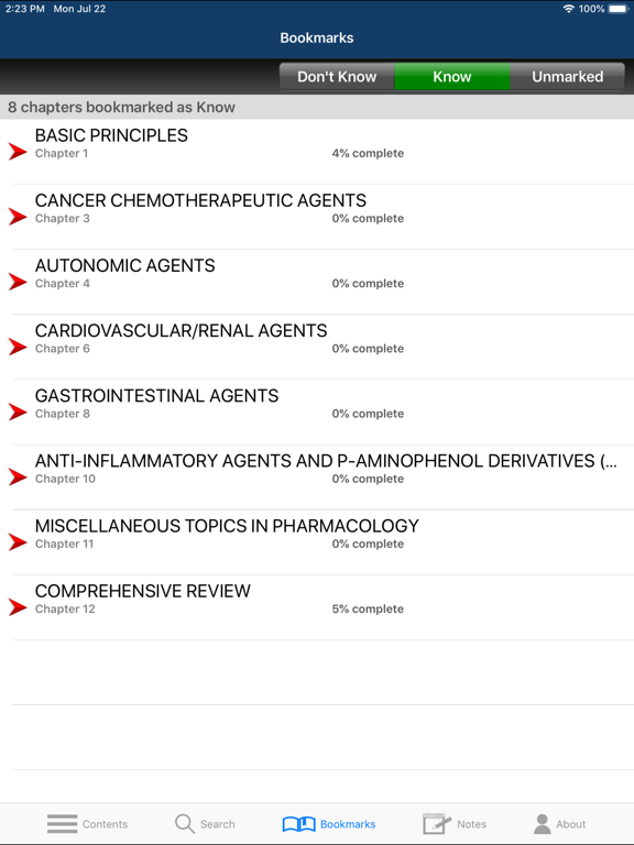 Deja Review: Pharmacology, 3/E iPad screenshot