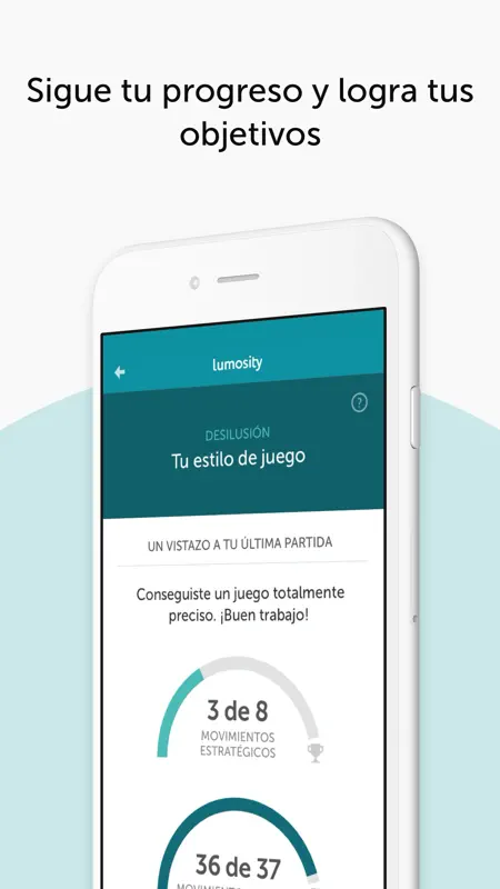 Lumosity - Entrenador Cerebral screenshot 5 of 8